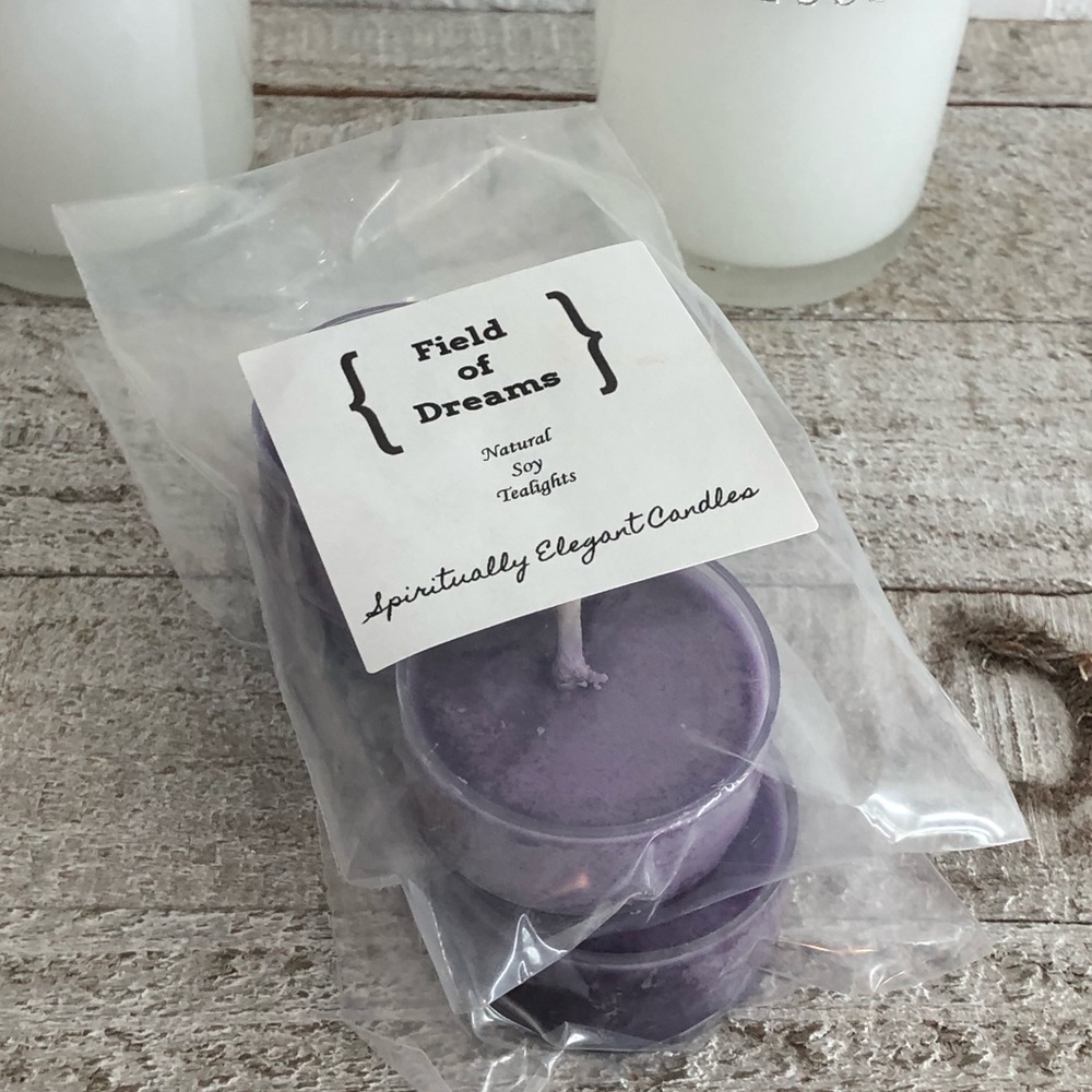 Sweetgrass & Violet Soy Tealights | 4 Pack